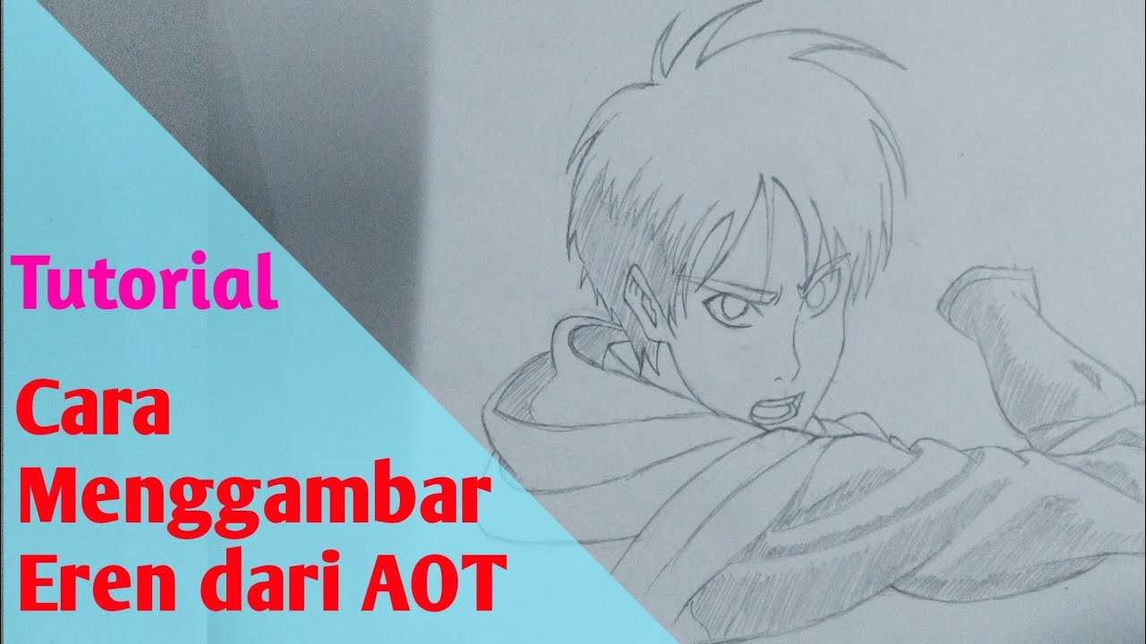 How To Draw Eren Jaeger Step By Step - Attack On Titan - YouTube