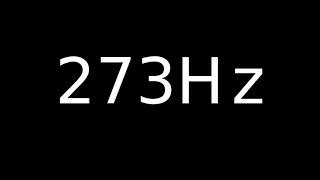 Speaker Sound Test 273Hz