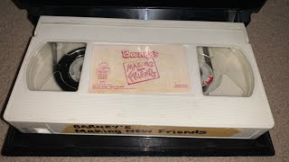 Opening And Closing To Barneys Making New Friends 1995 Vhs