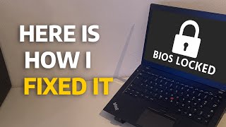 How I Bypassed a BIOS Password on a ThinkPad (Full Tutorial)
