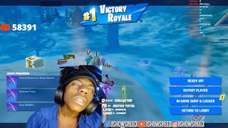 IShowSpeed Passes Out After PC Falls On His Head 🤣