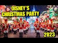 Mickey christmas party 2023 parade