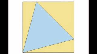Packing Squares with Triangles