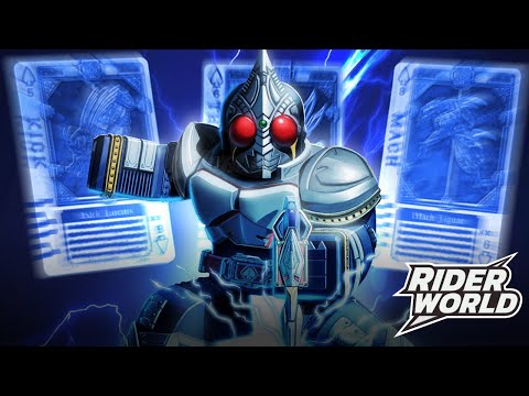 Meet Kamen Rider Blade♦️– Roblox Rider World