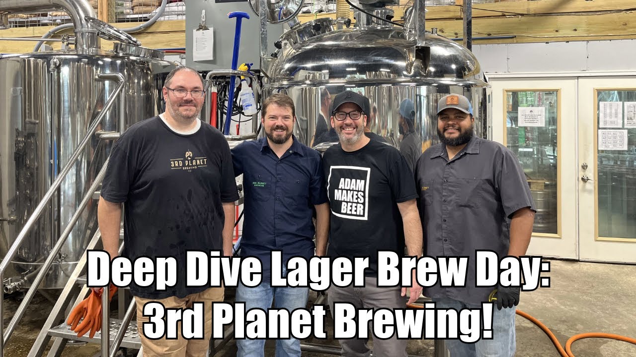 Full Lager Brew Day On An Electric Brewhouse!