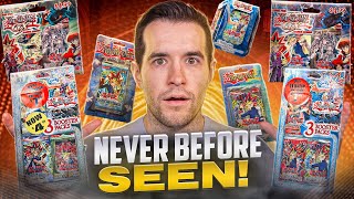 Opening NEVER BEFORE SEEN Yugioh Products From 20 Years Ago!