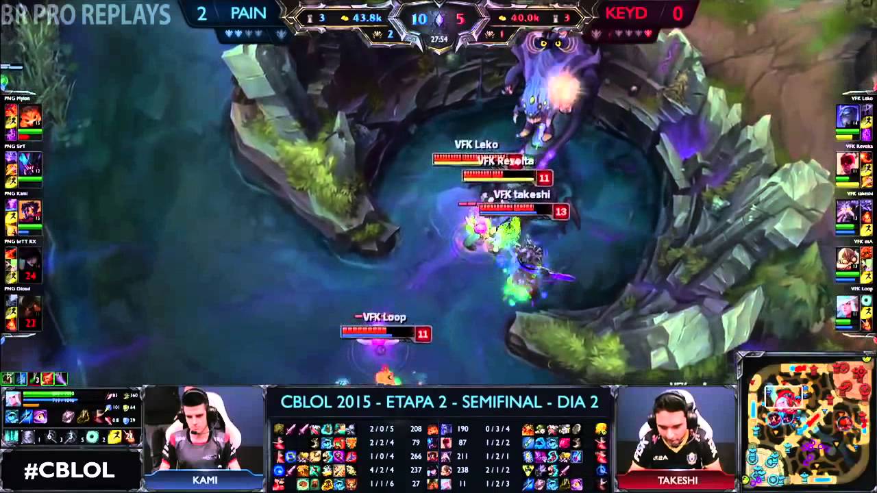 Highlights - paiN vs Keyd Stars Jogo 3 - Semi Final CBLoL 2015 Etapa 02