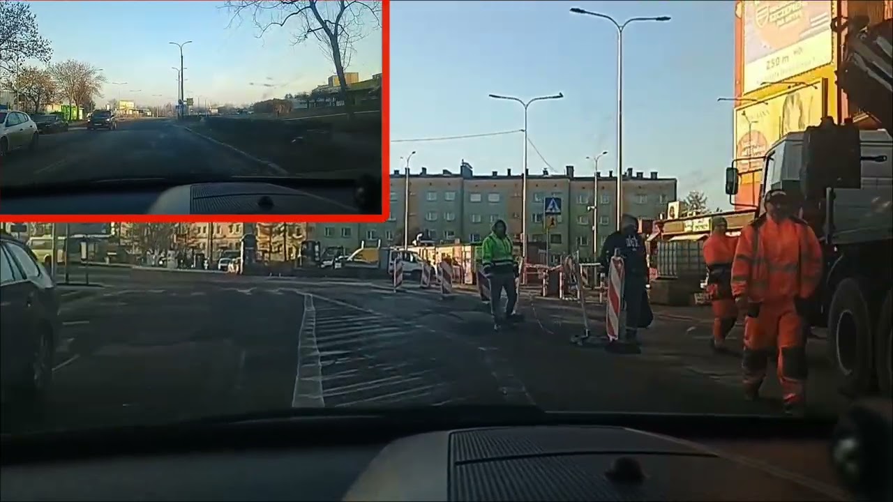 Dąbrowa Górnicza; trwa budowa drogi dla rowerów na Wybickiego 