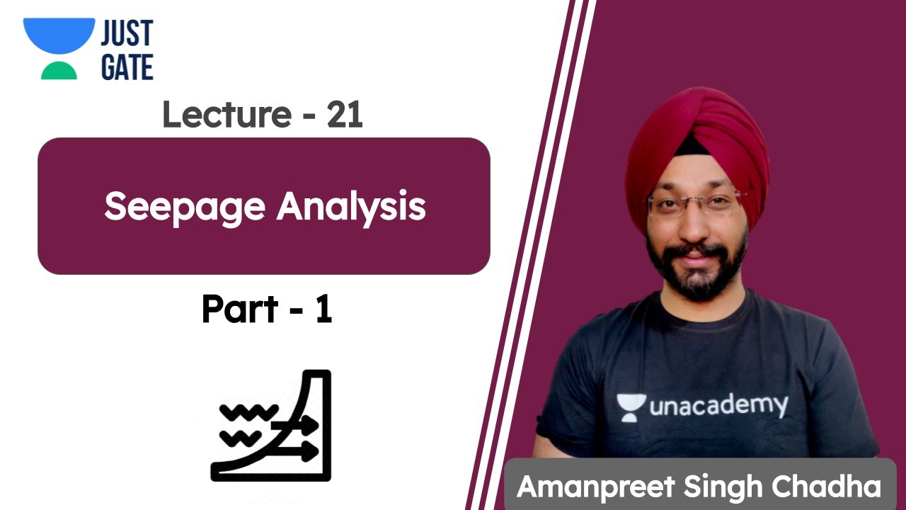 Seepage Analysis | Part-1 | Geotechnical | Amanpreet Singh