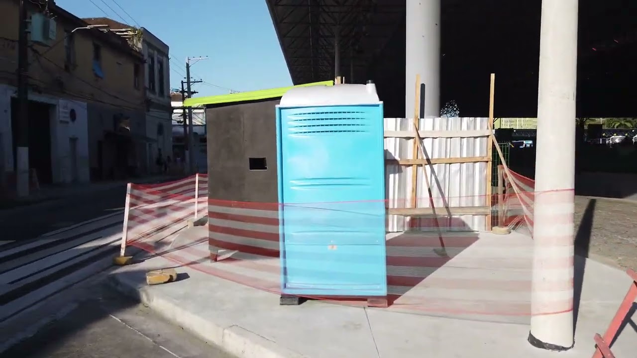 Um passeio entre a estação do Bonde e o VLT no Valongo