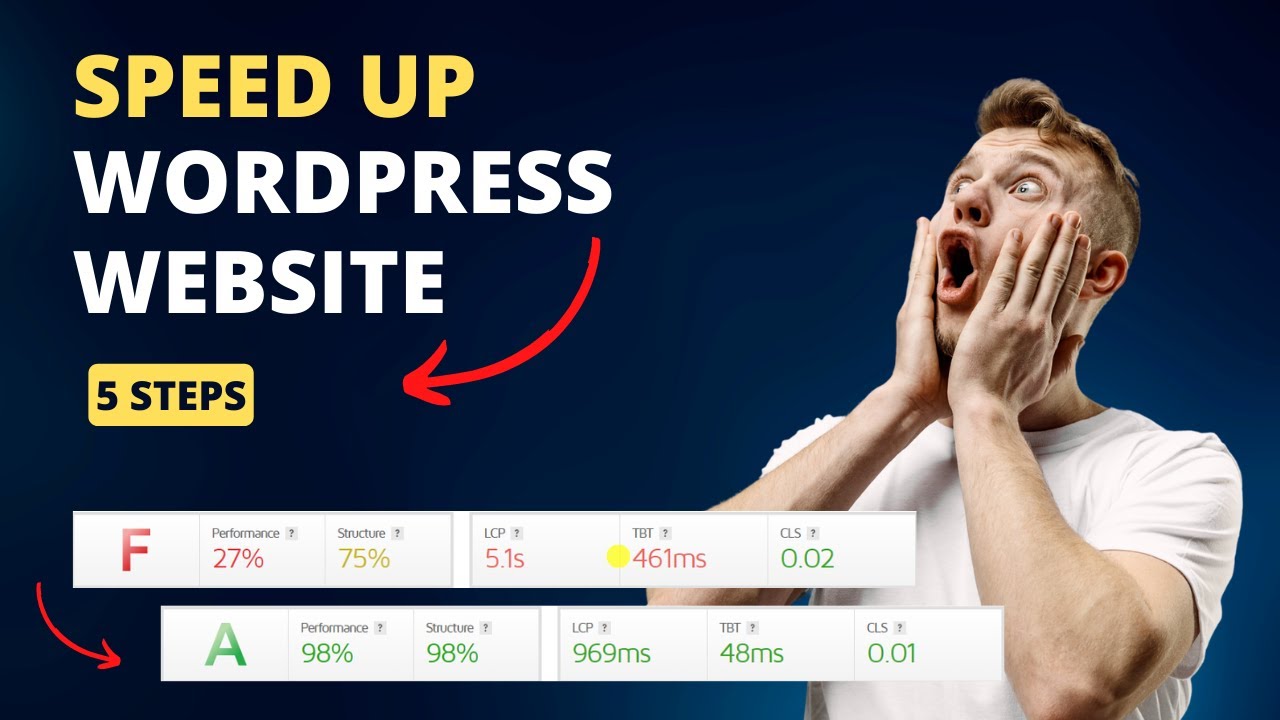 How to Speed Up Your WordPress Website (in just 5 steps) - YouTube