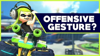 Nintendo had to remove this gesture in Mario Kart 8 Deluxe