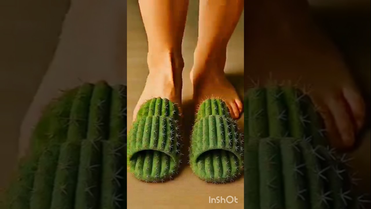 Anaya ka cactus sandal 😆miniwood toy -woodwarking art skills and hand crafted