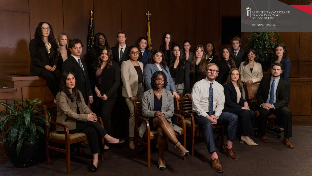 Maryland Carey Law National Trial Team Virtual Tour