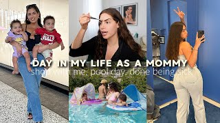 DAY IN MY LIFE AS A MOMMY♡ I'm So Over Being Sick, Family Pool Day, Get Ready With Me, Shop With Me!