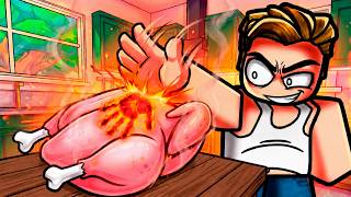 Slapping Chicken till it reaches 100.000°C