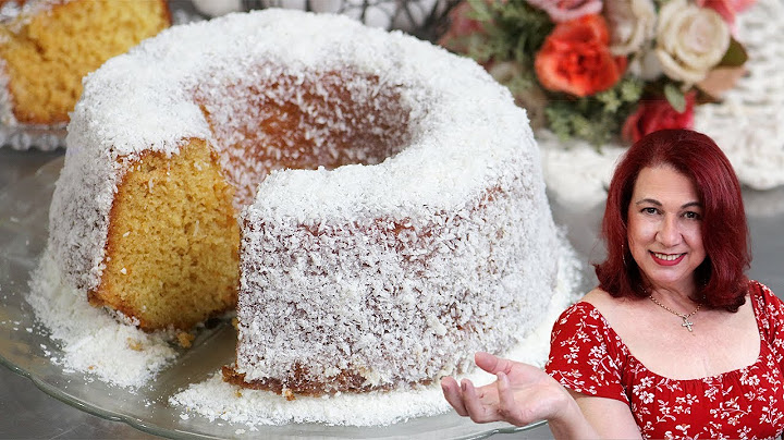 THE FLUFFIEST COCONUT AND ORANGE CAKE IN THE WORLD IS A SUCCESS IN THE BEST BAKERIES FROM NORTH T...