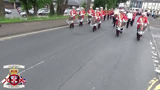 South Fermanagh Loyalists FB (6) @ Co Fermanagh Grand Orange Lodge Murdered Brethren Parade 2024