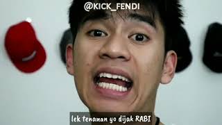 Kata-kata keren mas kick fendi😂