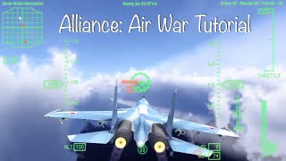 Alliance: Air War Tutorial (F2P Jet Fighter Mobile Game) screenshot 5