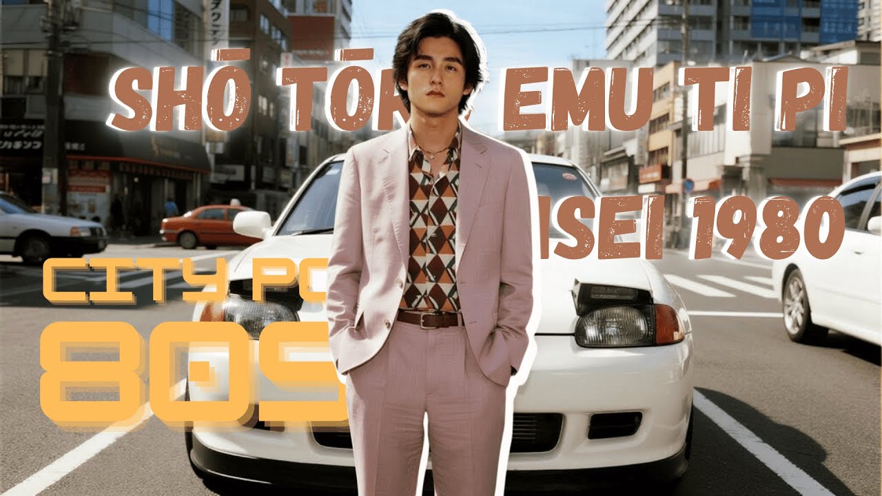 City Pop &  80s của Shō Tōru Emu Ti Pi Sensei 1980