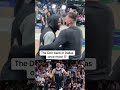 The Mavs crowd gives Luka Doncic a loud ovation 🙌