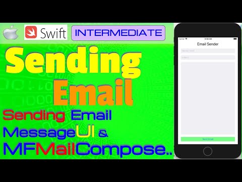 IOS , Swift , Tutorial - Sending Email (MessageUI ...