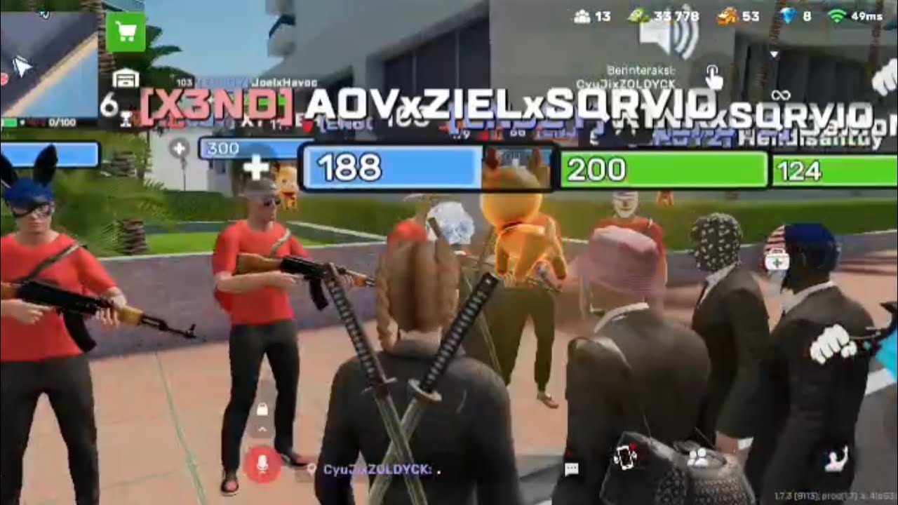 Kehancuran mafia Melawan Gengster kota 