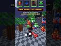 معركة الأبطال الأخيرة في ULTIMATE MELEE SURVIVAL ⚔️🔥 #Fight #Minecraft #HeroBattle