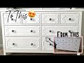 IKEA HEMNES DRESSER MAKEOVER | Tamra Sade