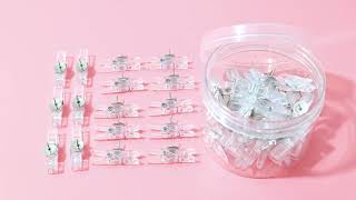 Photo Clips Decorative Pins Thumbtack Paper Clips Pushpins for Cork Board Artworks Notes Craft