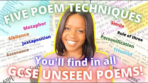 Five Literature Techniques You'll Find In ANY Unseen Poem | GCSE Poetry Devices + Free Revision Pack - DayDayNews