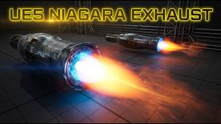 Rocket Fire Exhaust in Unreal Engine 5 Niagara screenshot 5