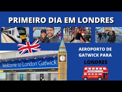 Vídeo: Como chegar a Londres do Aeroporto de Gatwick