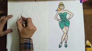 How to Draw Barbie/(Level 2) screenshot 1