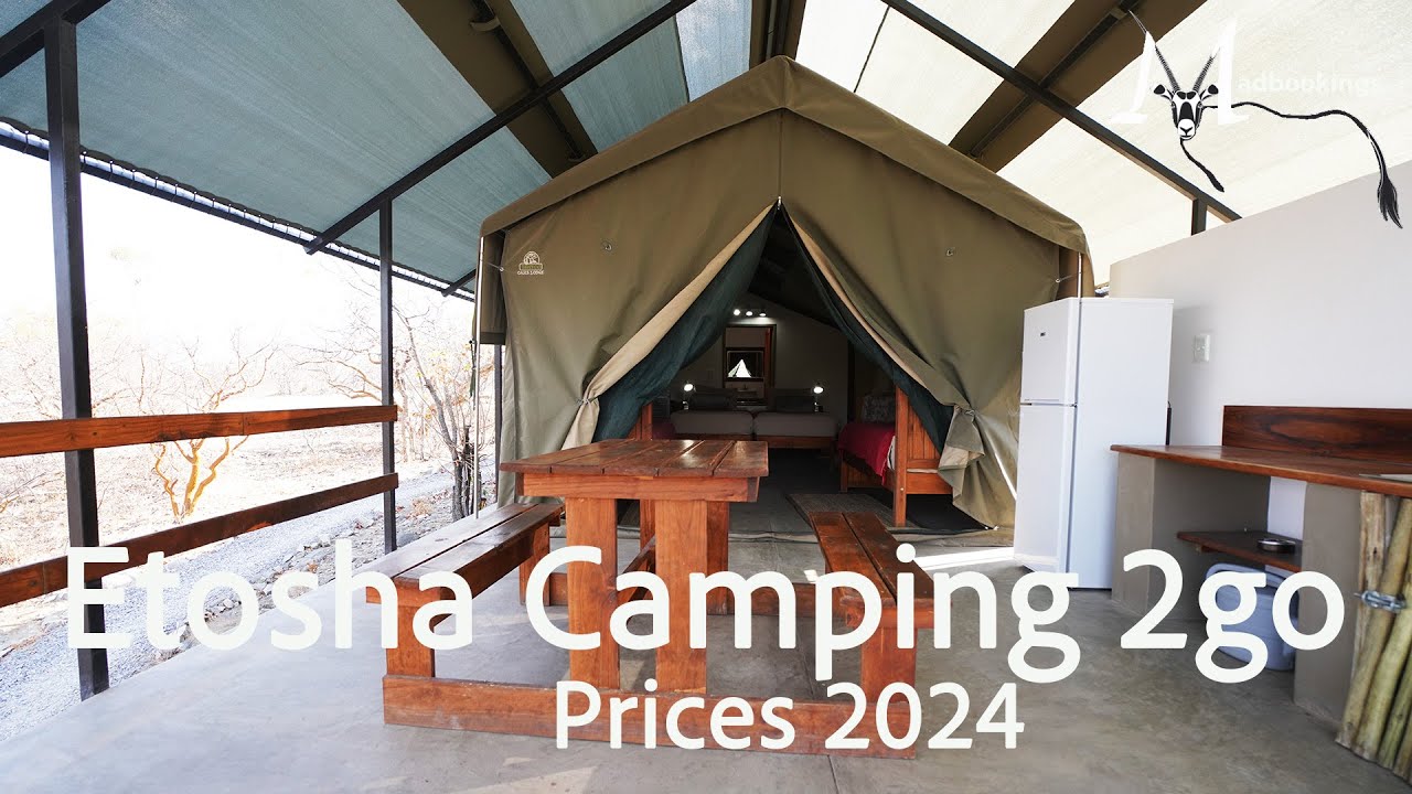 Etosha Camping 2 Go 2024 prices