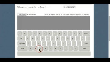 secure keyboard demo - instacrypt.it