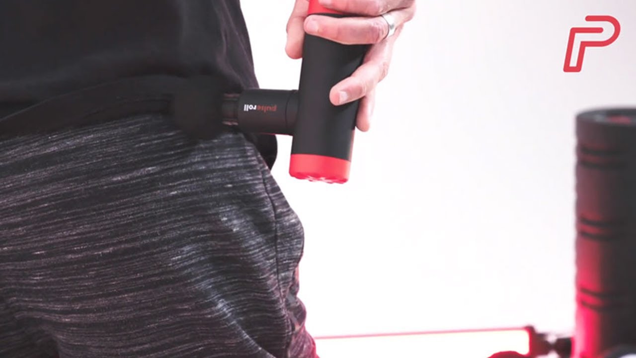 Mini Massage Gun Glutes Pulseroll YouTube