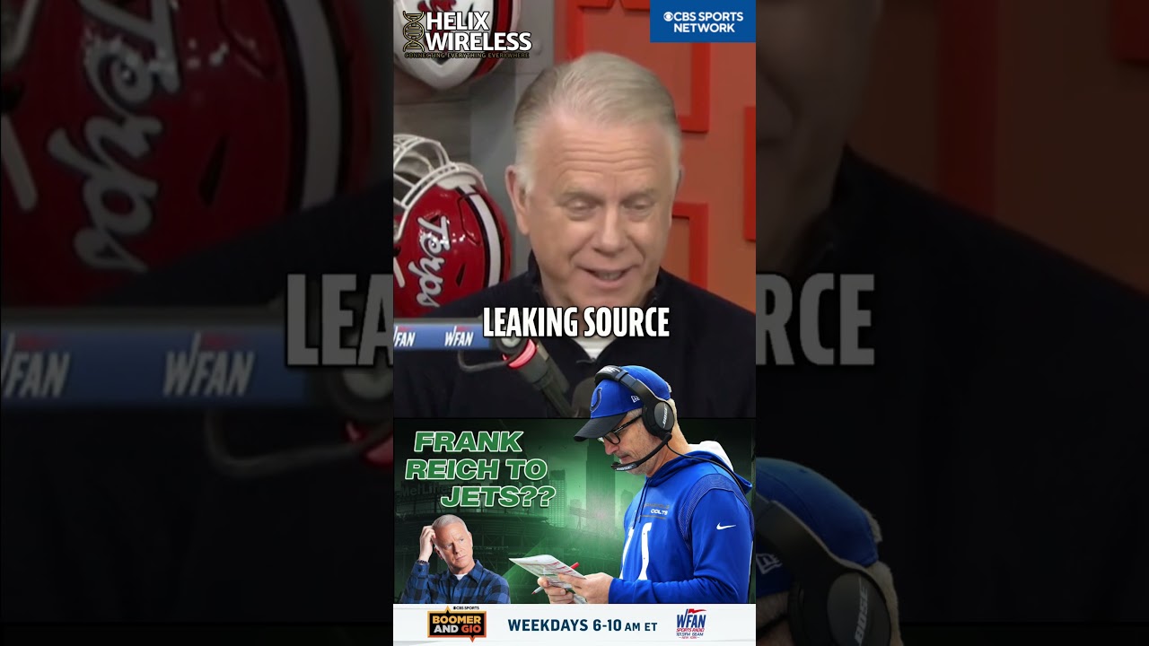 Gio wants to know if Boomer has heard anything about Frank Reich's potential Jets interest...