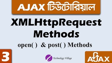 xmlhttprequest method | ajax method in javascript | ajax tutorial in bangla - 3