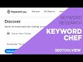 Keyword Chef Keyword Research Tool Overview