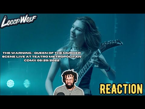 The Warning - Queen Of The Murder Scene Live At Cdmx | Reaction