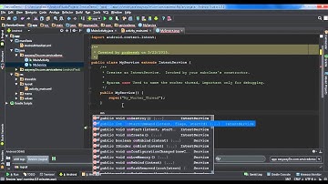 53 Service Using IntentService   Android Studio Tutorial