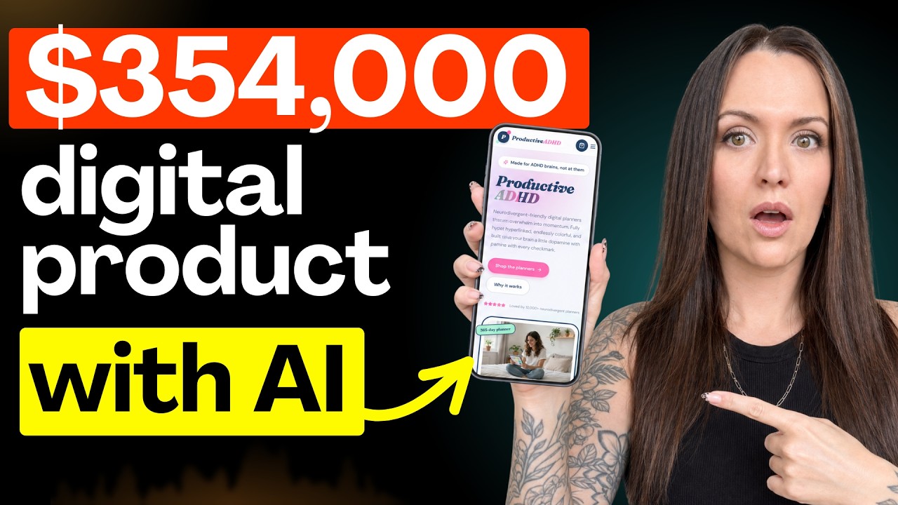 $354,000 from ONE Digital Product??? Watch me Recreate it with AI in Minutes!