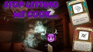 Im Burning the house down with this Deepwoken Build...