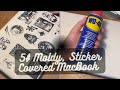 5$ Moldy MacBook Covered in Stickers