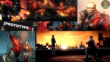 Prototype 2 Gameplay,James Heller Kills Alex Mercer and Saves Her Daughter Maya With A HAPPY ENDING.