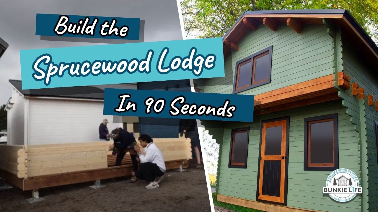 How to Build the Sprucewood Lodge in 90 Seconds