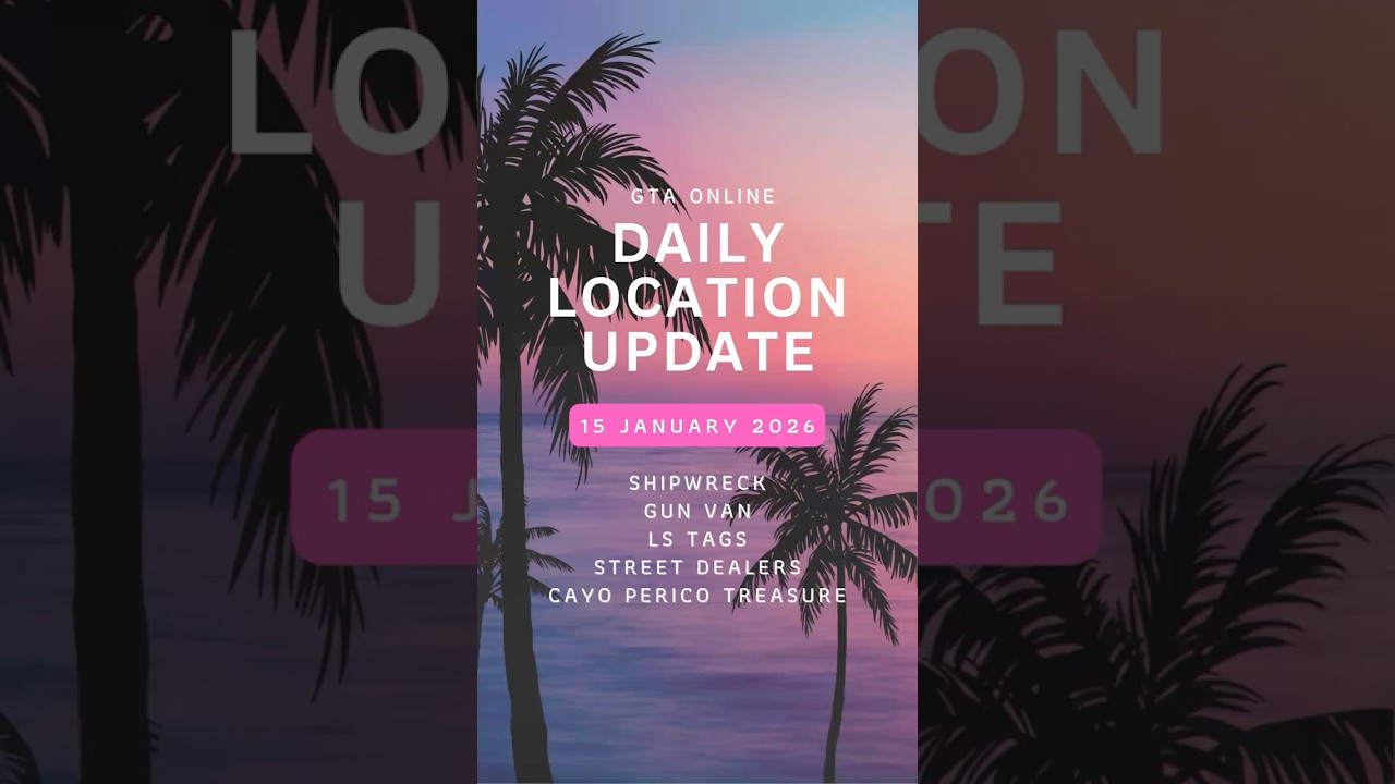 Daily Location Update 15 January 2026