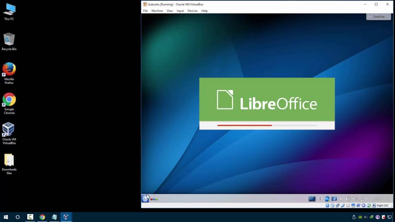 Kubuntu live in virtualbox YouTube